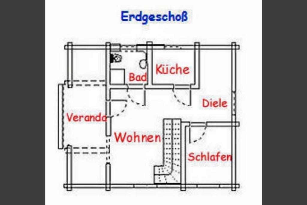 Mein Blockhaus Hasselberg  외부 사진
